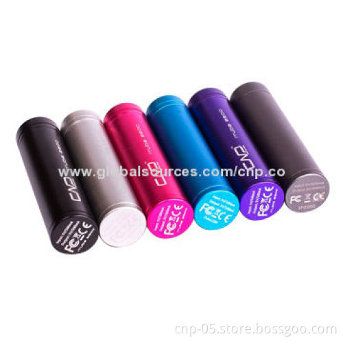 Power Tube for iPhone, 2,200mAh Capacity, Sized 86 x 22mm